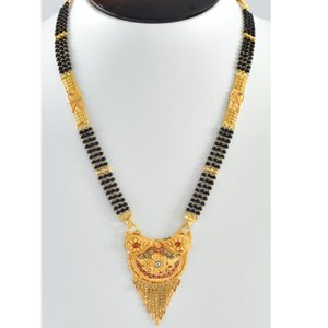 22KT Hallmark Gold Light Weight Design Mangal