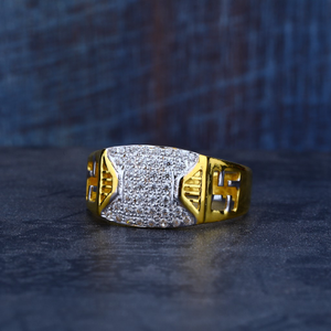 Gold 916 Mens Ring-MR118