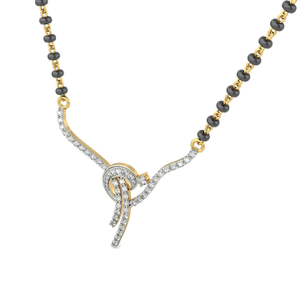 18K Gold Pretty Mangalsutra BMS019