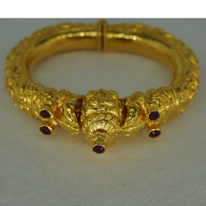 22kt gold fancy baby kada