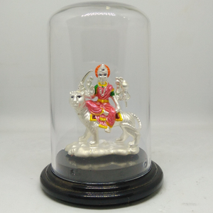 999 silver ambe mataji murti