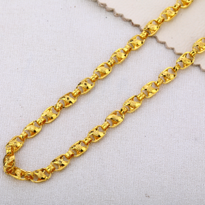 22KT Gold mens Hallmark choco chain MCH584