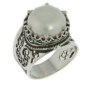 Silver And Ring