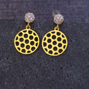 Gold Earrings New Unique Design
