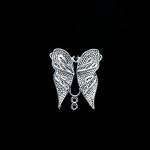 Silver delicate design pendants