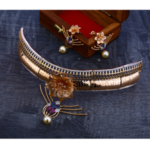 18ct  Rose Gold Women's  Hallmark  Necklace S