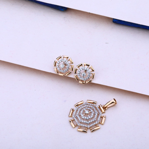 Pendent set rosegold