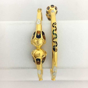 22KT Gold Antique Ladies Indian Bangles