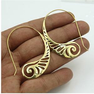 18 Kt Hallmark Real Solid Yellow Gold Tribal 