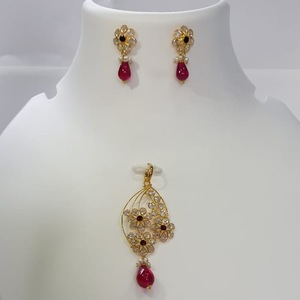 18k gold light weight fancy Set