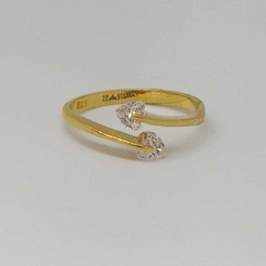 22 Kt Gold Ladies Branded Ring