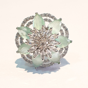 Ruby Stone Micro Women Rings