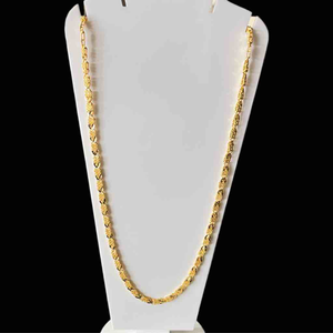 1gm gold plated handmade design chain