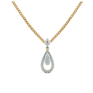 double pear pendant