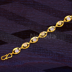 916 Gold Hallmark Ladies Delicate Bracelet LB