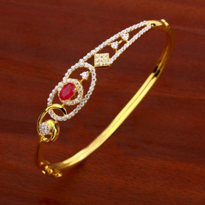 22 carat gold ladies kada bracelet rh-kb750