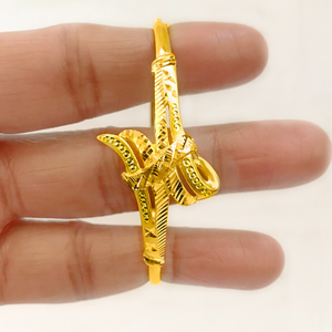 18 Kt Stamped Yellow Gold Designer Openable W