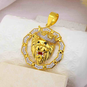 916 gold lion design gants heavy weight penda