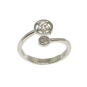 925 Sterling Silver Star Ring MGA - LRS3362