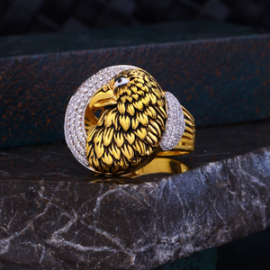 New Fancy Design Gold Ring For Men