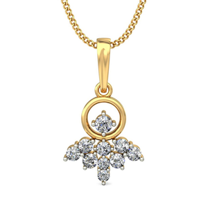 charming diamond pendant