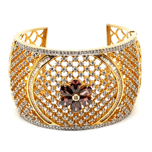Micro gold forming fancy diamond bracelet mga