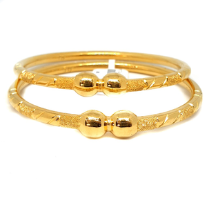 One gram gold forming bangles mga - gf0014