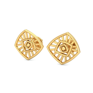 916 gold unique earrings berp009