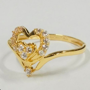 Gold anniversary ring