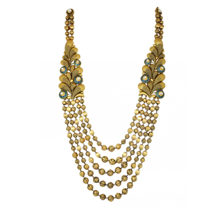 22KT Gold Ladies Designer Long Necklace