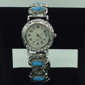 Turquoise Oval Designer Watch JBG0251