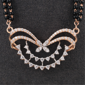 18kt rose gold designer diamond mangalstra