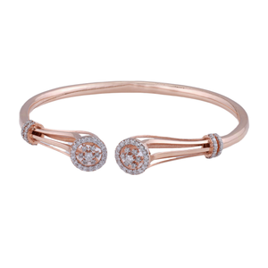 18K Gold Lab Grown Diamond Bracelet For Women