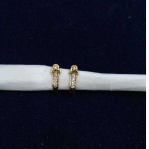 18KT Yellow Gold Italian Antique Natural Diam