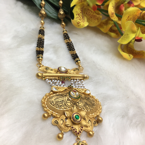 22ct latest antique mangalsutra for bride