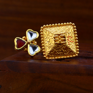 22ct gold antique ring lar50