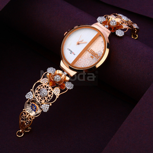 750 CZ Rose Gold Fancy Women's Hallmark Watch