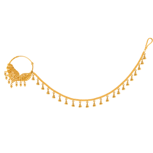 Gold fancy design nath