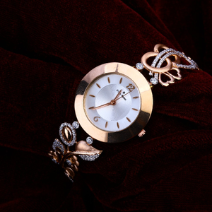 750 Cz Women's Stylish Rose Gold Watch RLW197