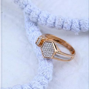 18Kt Rose gold Premium Gents Ring RH-GR53