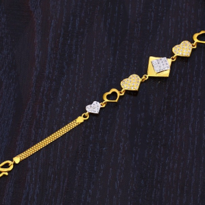 22 carat gold ladies bracelet RH-LB958