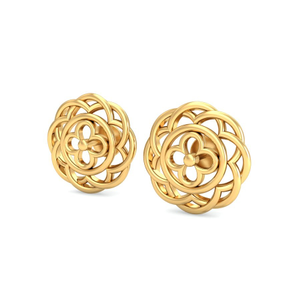 916 Gold Trending Earrings BERP010