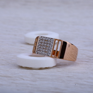 750 Rose Gold Ring RMR27
