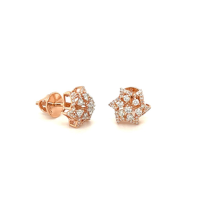 Circlet diamond studs earring by royale diamo