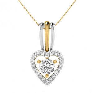 3 in 1 heart pendant