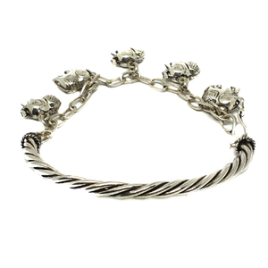 925 Sterling Silver Elephant Pandadi Bracelet