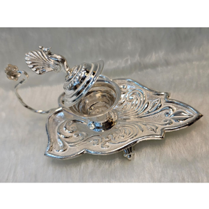 Silver Peacock Design Kankuvati