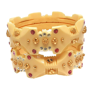 22k gold rajawadi designer chudli bangles mga