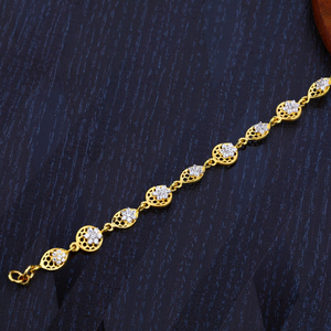Ladies 916 Gold Bracelet-LB105