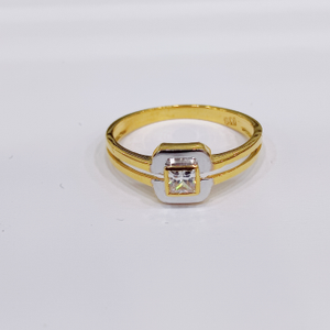 916 Gold soliter exclusive casting ring